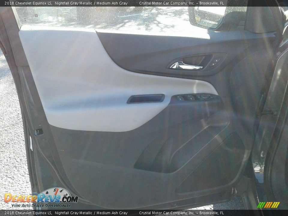 2018 Chevrolet Equinox LS Nightfall Gray Metallic / Medium Ash Gray Photo #17