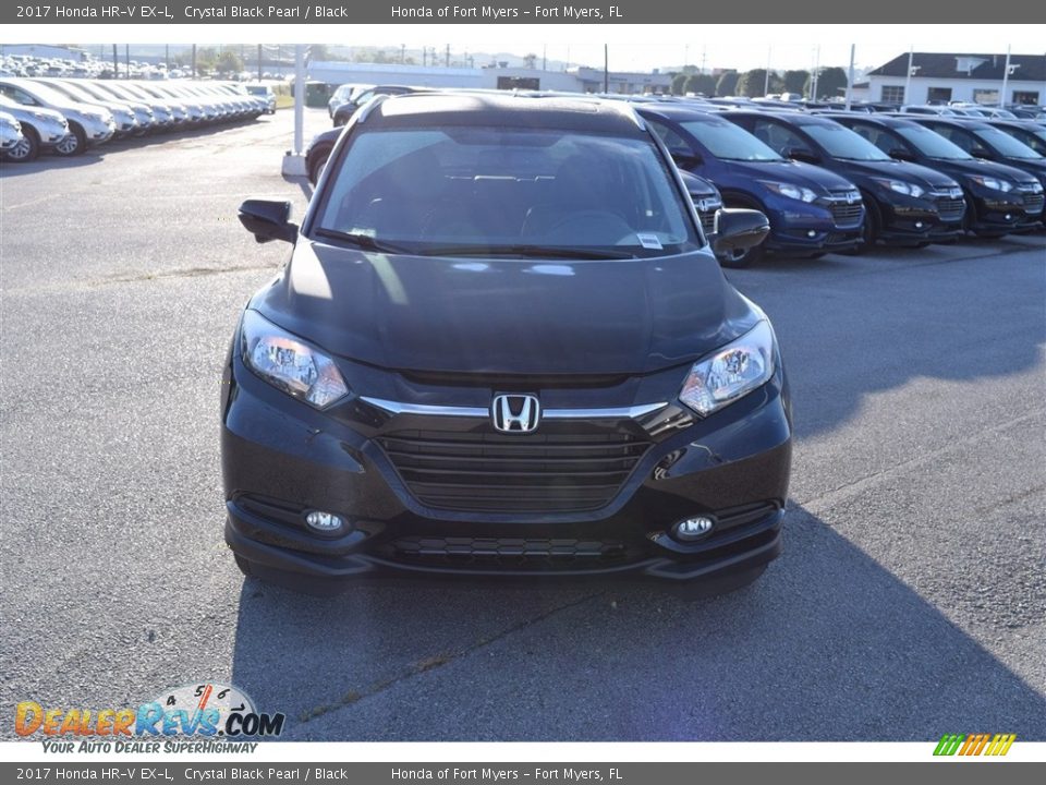 2017 Honda HR-V EX-L Crystal Black Pearl / Black Photo #3