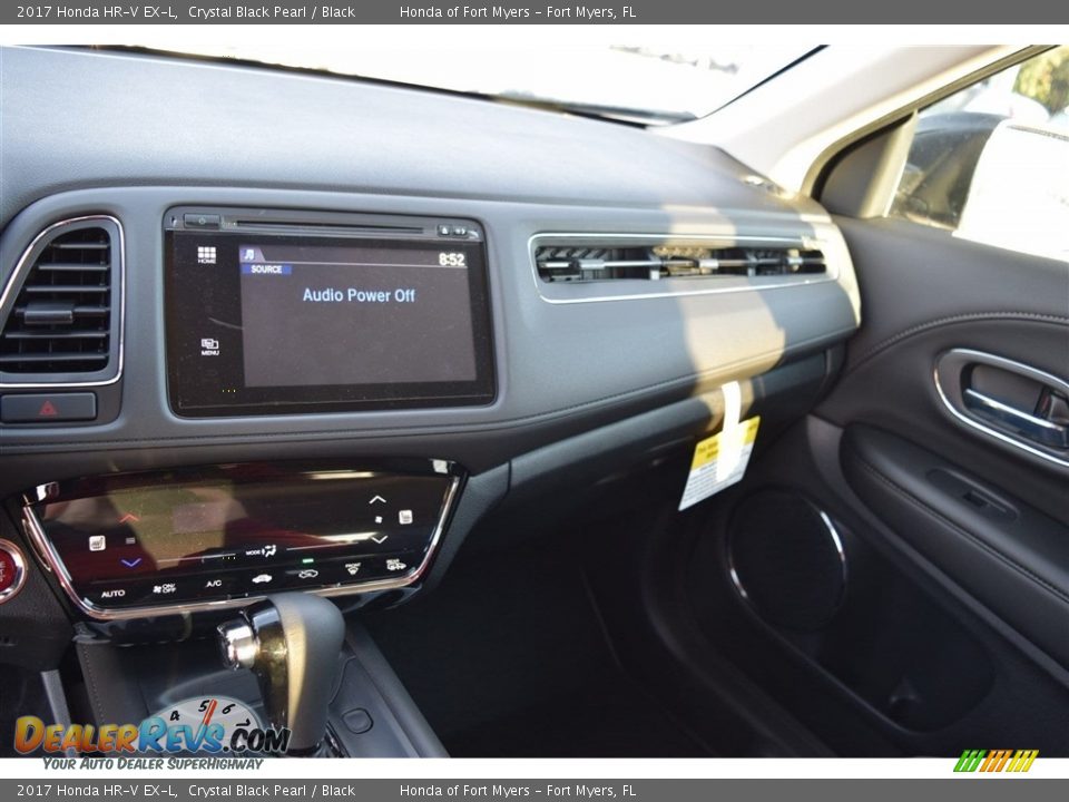 2017 Honda HR-V EX-L Crystal Black Pearl / Black Photo #20