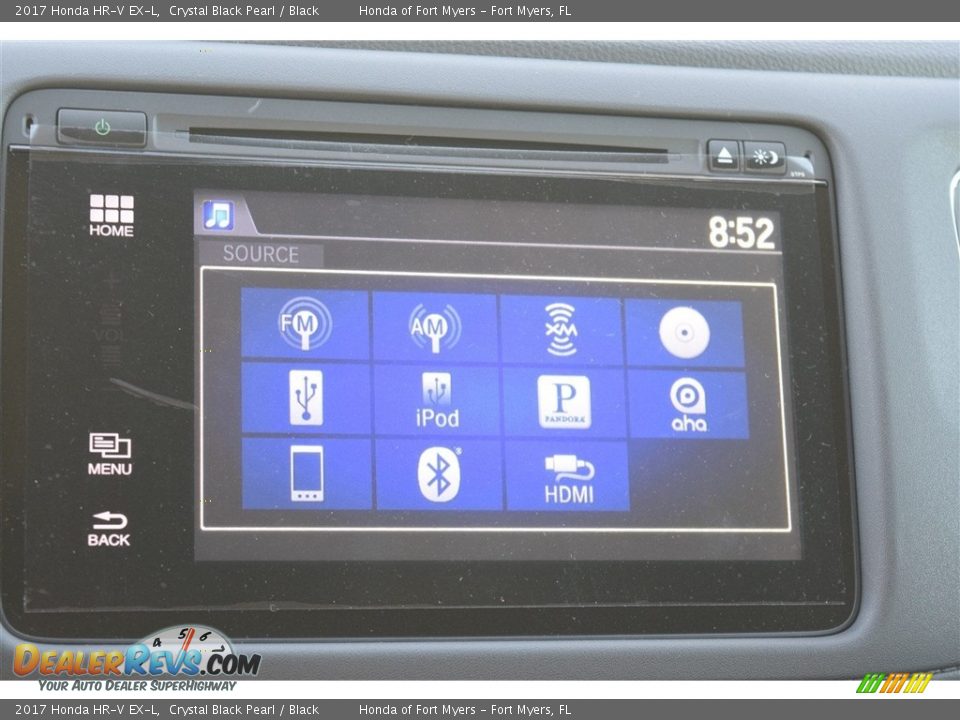 2017 Honda HR-V EX-L Crystal Black Pearl / Black Photo #21