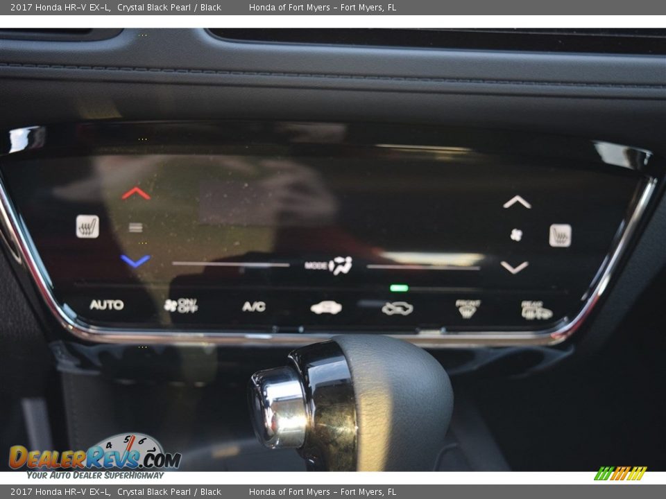 2017 Honda HR-V EX-L Crystal Black Pearl / Black Photo #24