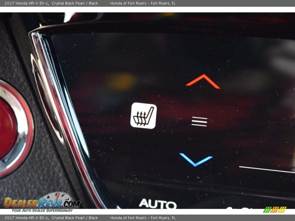 2017 Honda HR-V EX-L Crystal Black Pearl / Black Photo #25