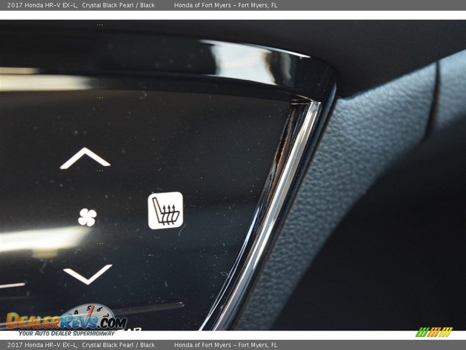 2017 Honda HR-V EX-L Crystal Black Pearl / Black Photo #26