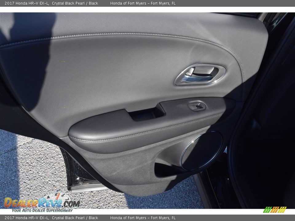 2017 Honda HR-V EX-L Crystal Black Pearl / Black Photo #29