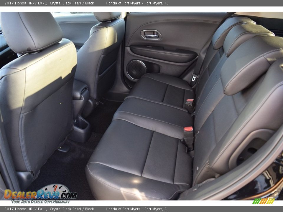 2017 Honda HR-V EX-L Crystal Black Pearl / Black Photo #30