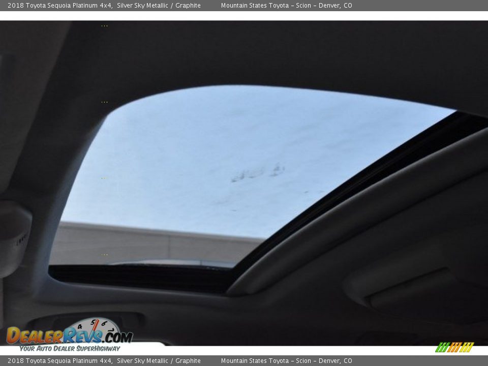 2018 Toyota Sequoia Platinum 4x4 Silver Sky Metallic / Graphite Photo #9