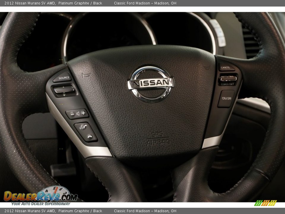 2012 Nissan Murano SV AWD Platinum Graphite / Black Photo #9