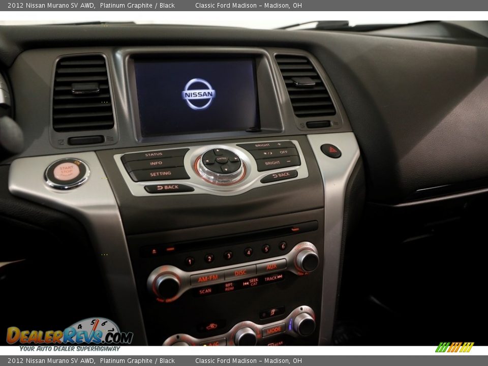 2012 Nissan Murano SV AWD Platinum Graphite / Black Photo #11