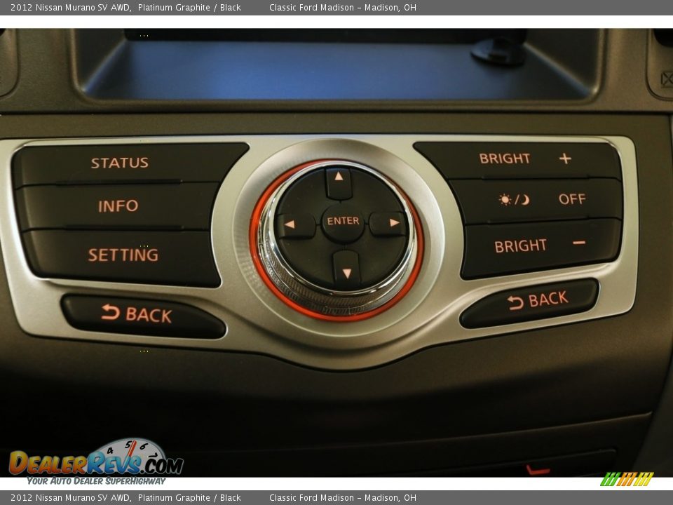 2012 Nissan Murano SV AWD Platinum Graphite / Black Photo #13
