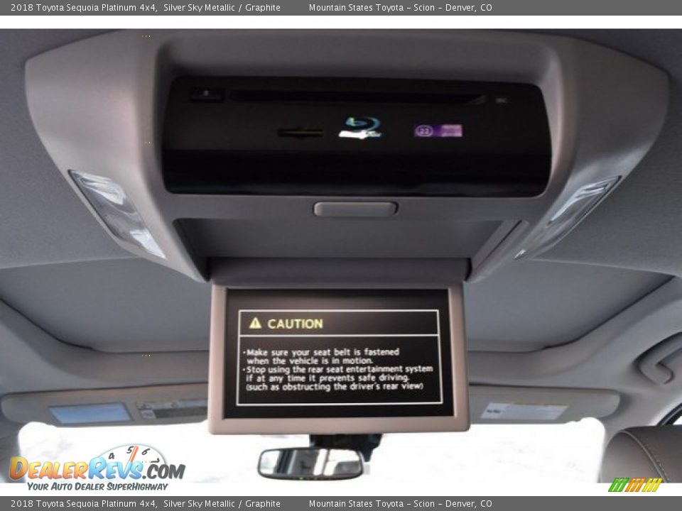 2018 Toyota Sequoia Platinum 4x4 Silver Sky Metallic / Graphite Photo #17