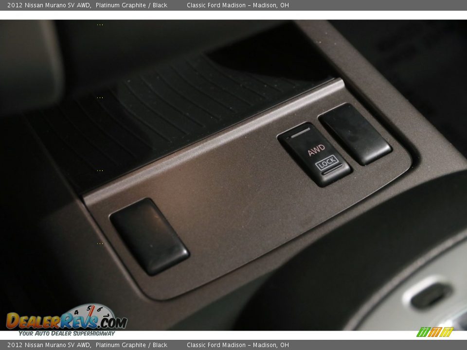 2012 Nissan Murano SV AWD Platinum Graphite / Black Photo #20