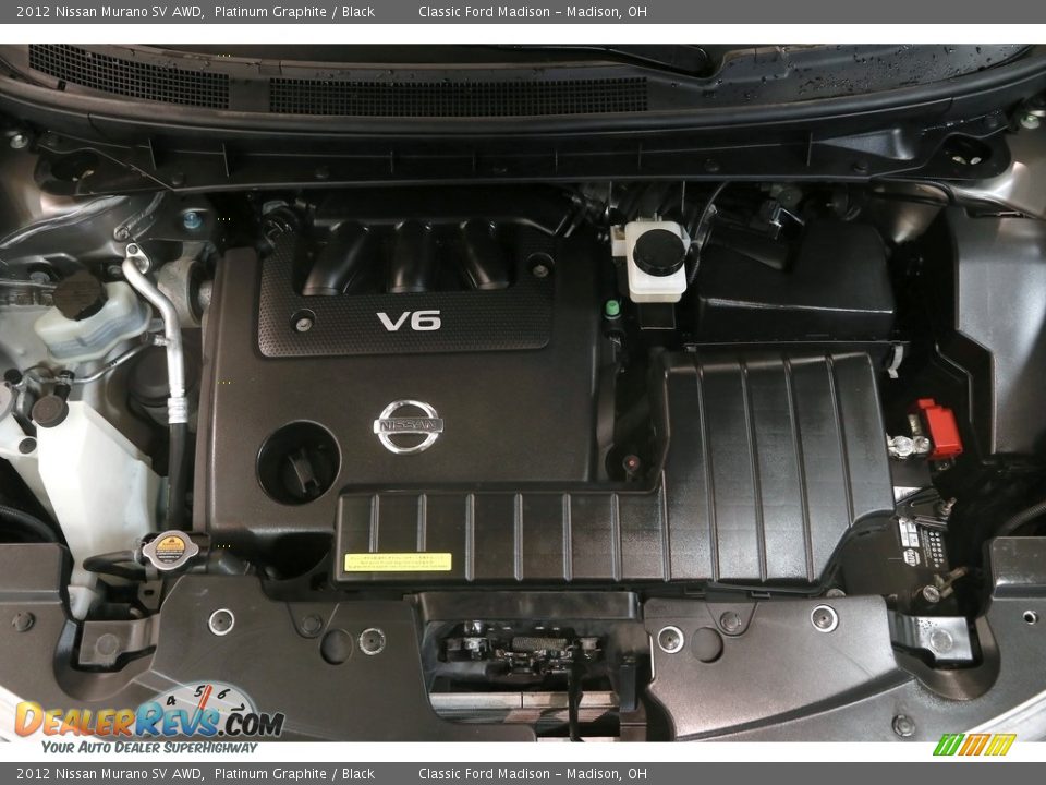 2012 Nissan Murano SV AWD Platinum Graphite / Black Photo #35