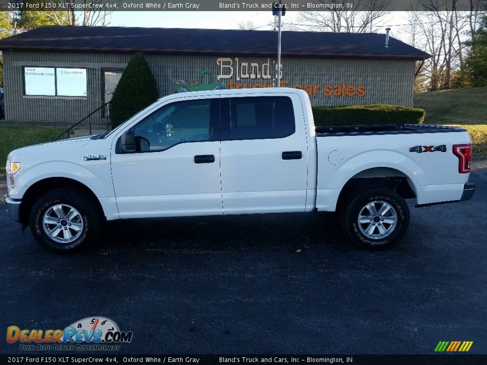 2017 Ford F150 XLT SuperCrew 4x4 Oxford White / Earth Gray Photo #1