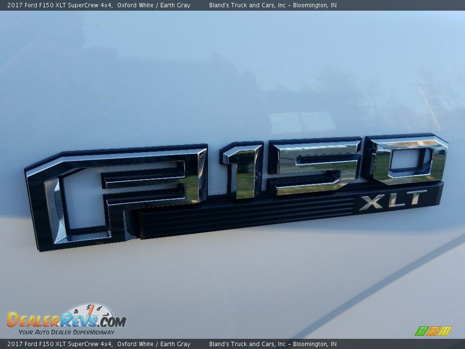 2017 Ford F150 XLT SuperCrew 4x4 Oxford White / Earth Gray Photo #10