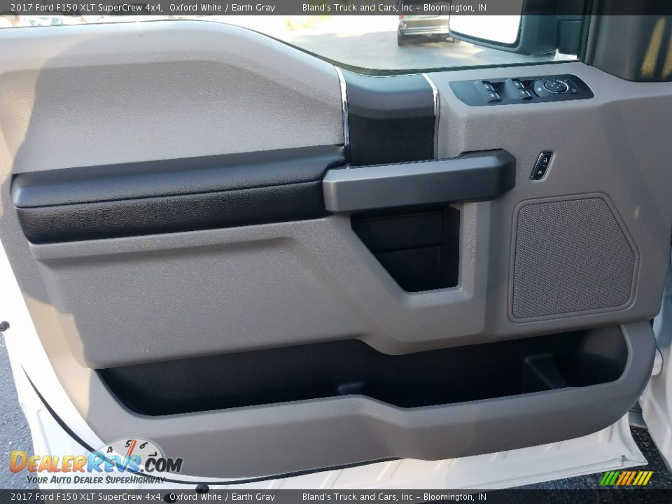 2017 Ford F150 XLT SuperCrew 4x4 Oxford White / Earth Gray Photo #15