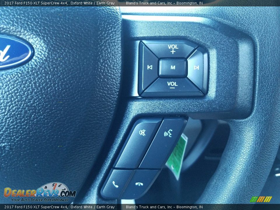 2017 Ford F150 XLT SuperCrew 4x4 Oxford White / Earth Gray Photo #24