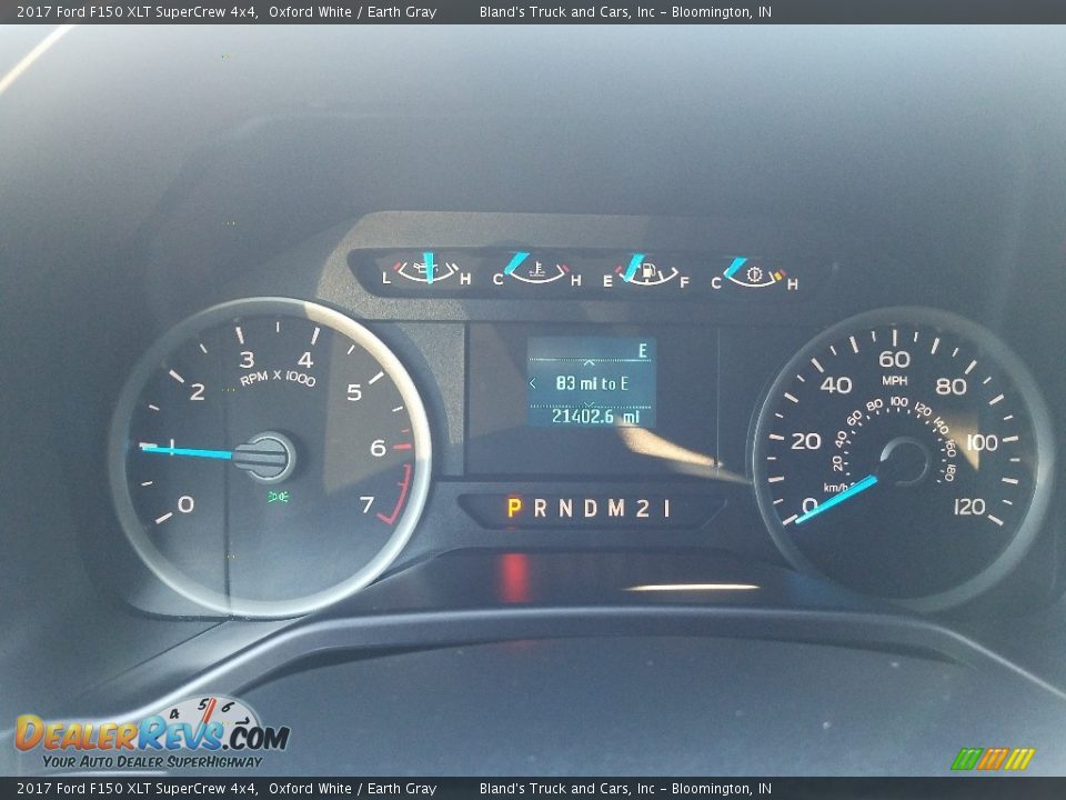 2017 Ford F150 XLT SuperCrew 4x4 Oxford White / Earth Gray Photo #25