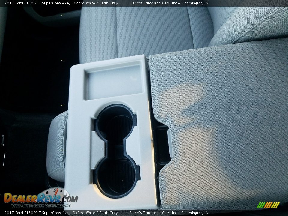 2017 Ford F150 XLT SuperCrew 4x4 Oxford White / Earth Gray Photo #35