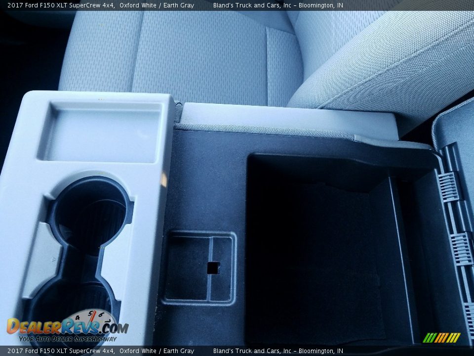 2017 Ford F150 XLT SuperCrew 4x4 Oxford White / Earth Gray Photo #36