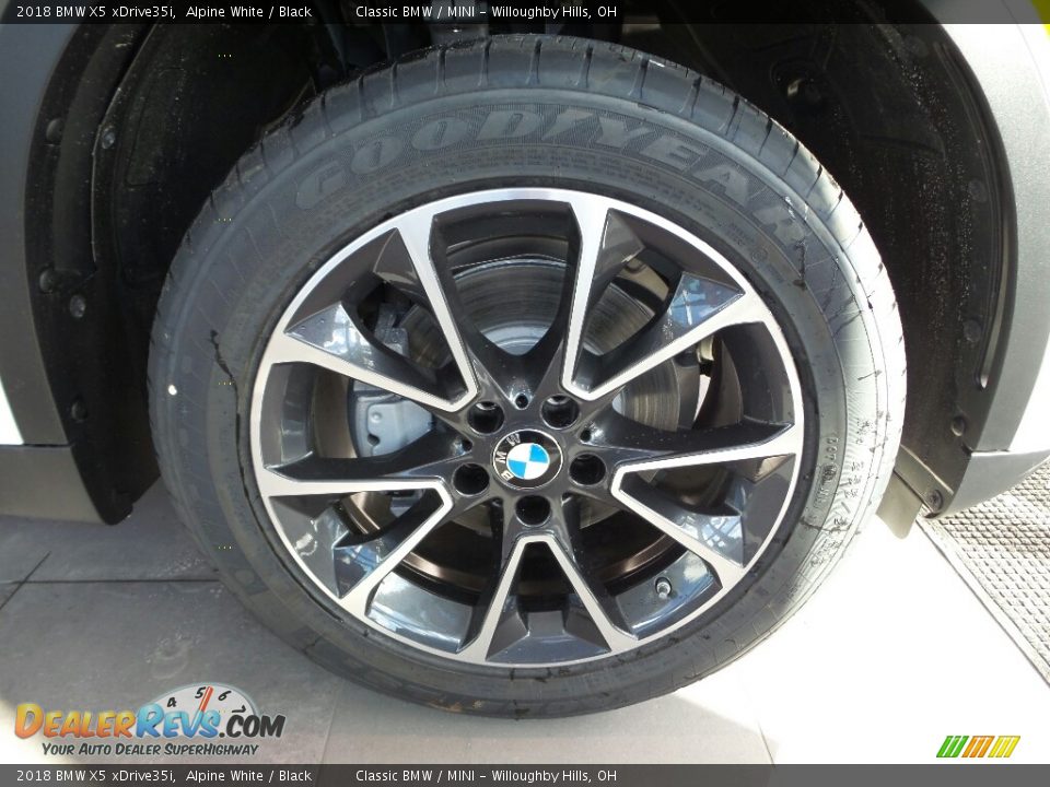 2018 BMW X5 xDrive35i Alpine White / Black Photo #4