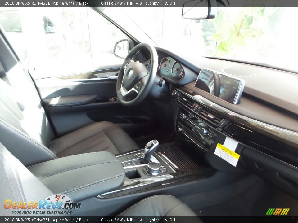 2018 BMW X5 xDrive35i Alpine White / Black Photo #5