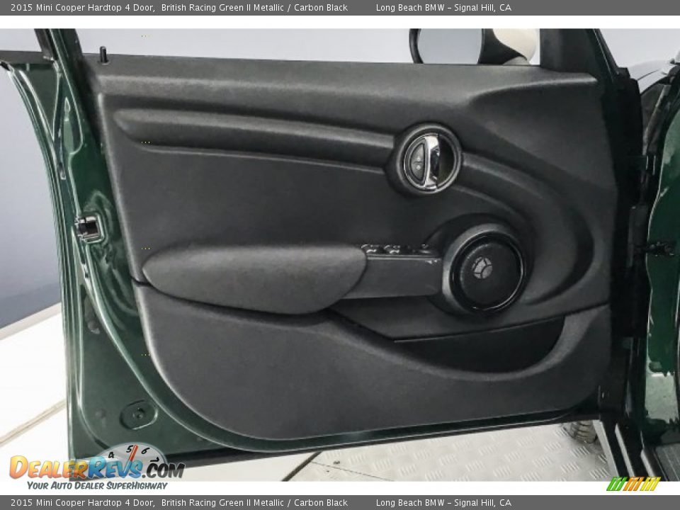 2015 Mini Cooper Hardtop 4 Door British Racing Green II Metallic / Carbon Black Photo #20