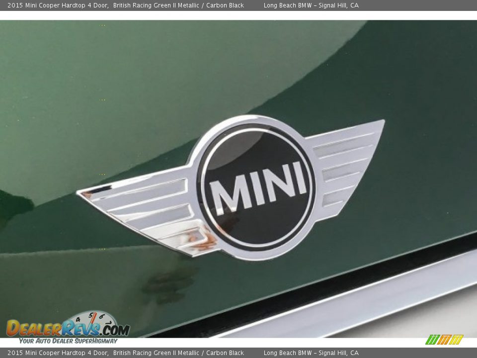 2015 Mini Cooper Hardtop 4 Door British Racing Green II Metallic / Carbon Black Photo #27
