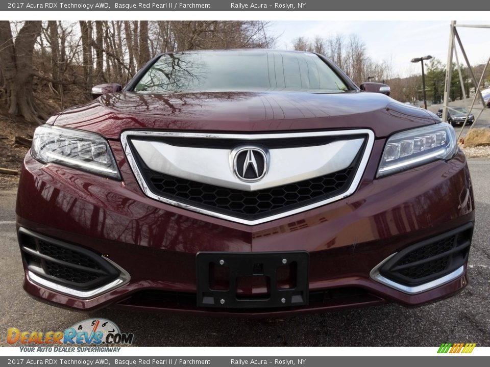 2017 Acura RDX Technology AWD Basque Red Pearl II / Parchment Photo #2