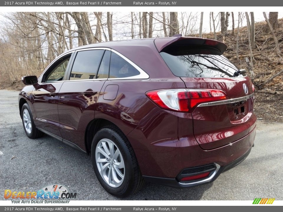 2017 Acura RDX Technology AWD Basque Red Pearl II / Parchment Photo #4