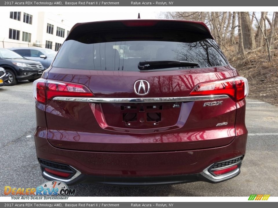 2017 Acura RDX Technology AWD Basque Red Pearl II / Parchment Photo #5