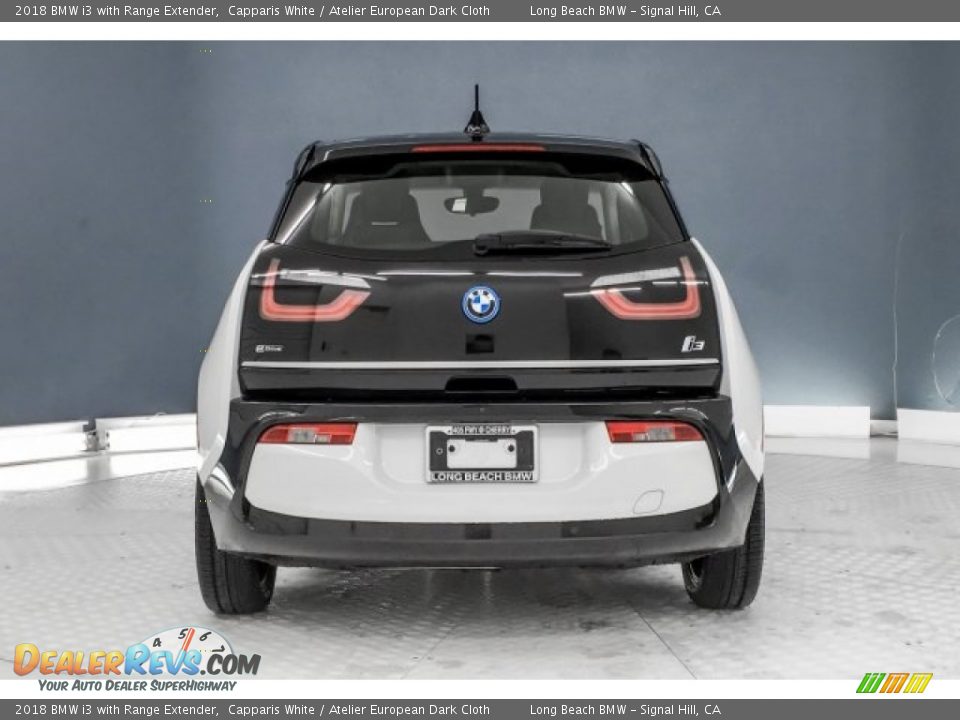 2018 BMW i3 with Range Extender Capparis White / Atelier European Dark Cloth Photo #4