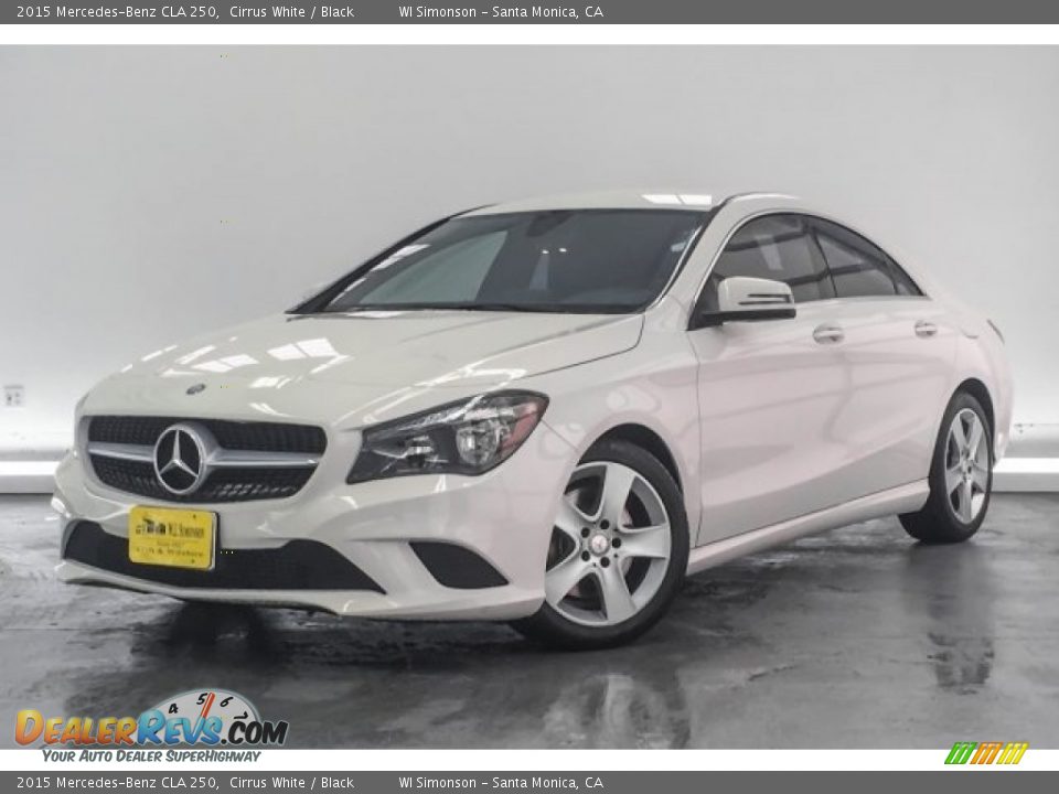 2015 Mercedes-Benz CLA 250 Cirrus White / Black Photo #13