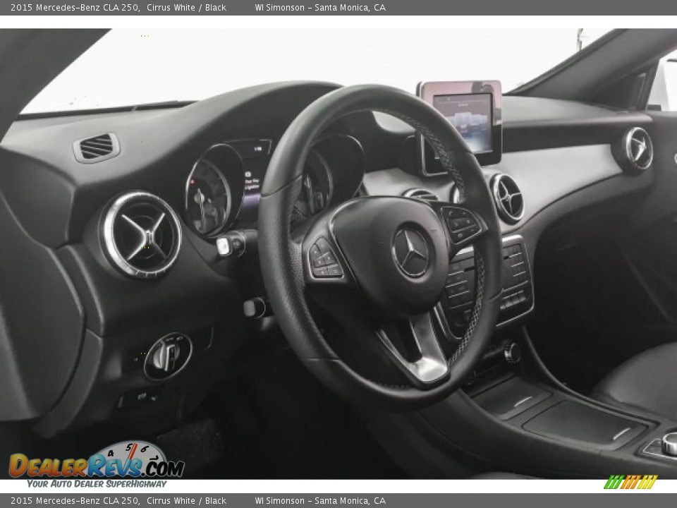 2015 Mercedes-Benz CLA 250 Cirrus White / Black Photo #20