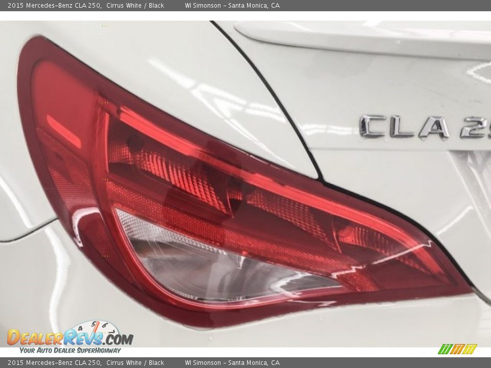 2015 Mercedes-Benz CLA 250 Cirrus White / Black Photo #25