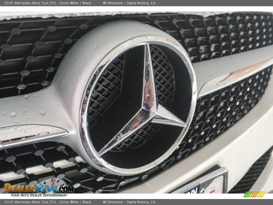 2015 Mercedes-Benz CLA 250 Cirrus White / Black Photo #33