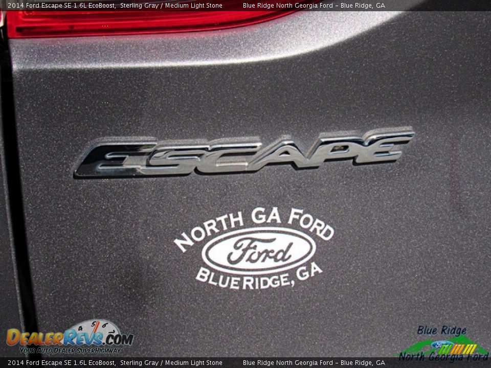 2014 Ford Escape SE 1.6L EcoBoost Sterling Gray / Medium Light Stone Photo #34