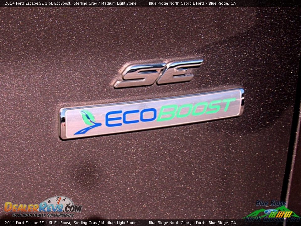 2014 Ford Escape SE 1.6L EcoBoost Sterling Gray / Medium Light Stone Photo #35