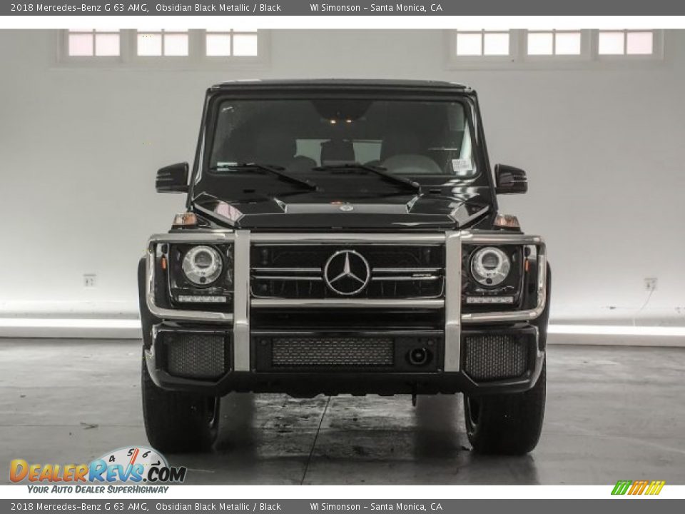 2018 Mercedes-Benz G 63 AMG Obsidian Black Metallic / Black Photo #2