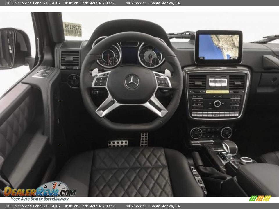 2018 Mercedes-Benz G 63 AMG Obsidian Black Metallic / Black Photo #4