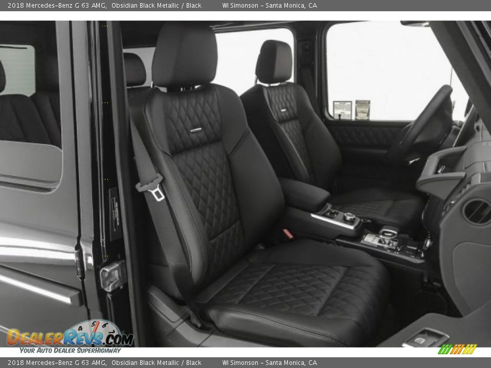 2018 Mercedes-Benz G 63 AMG Obsidian Black Metallic / Black Photo #6