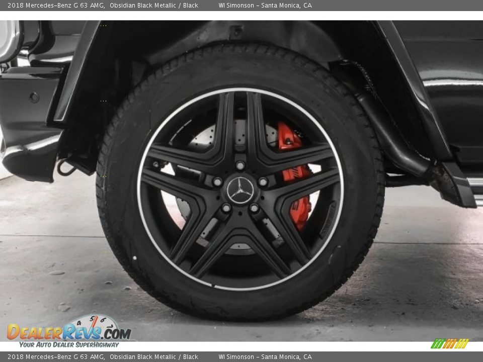 2018 Mercedes-Benz G 63 AMG Obsidian Black Metallic / Black Photo #8