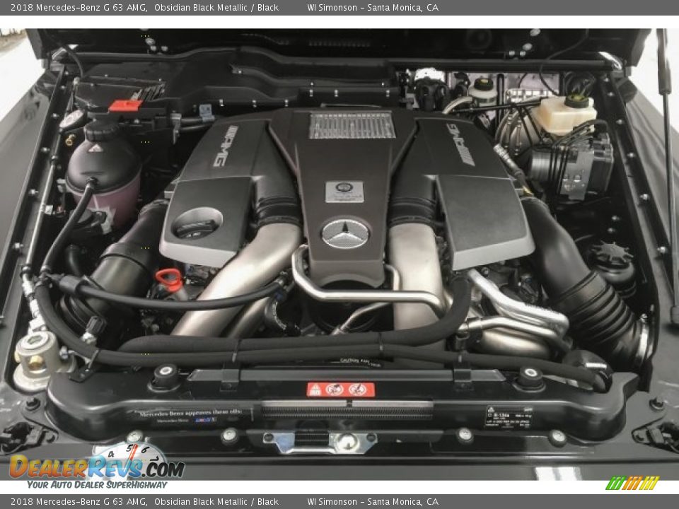 2018 Mercedes-Benz G 63 AMG Obsidian Black Metallic / Black Photo #9