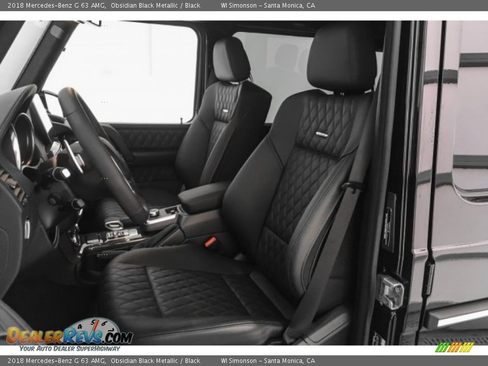 2018 Mercedes-Benz G 63 AMG Obsidian Black Metallic / Black Photo #12