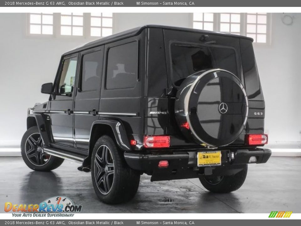 2018 Mercedes-Benz G 63 AMG Obsidian Black Metallic / Black Photo #16