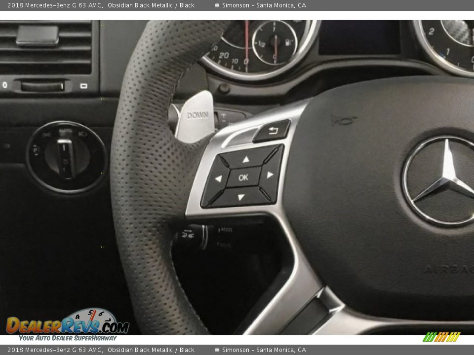 2018 Mercedes-Benz G 63 AMG Obsidian Black Metallic / Black Photo #17