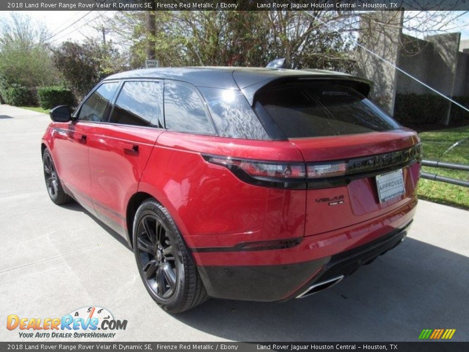 2018 Land Rover Range Rover Velar R Dynamic SE Firenze Red Metallic / Ebony Photo #2
