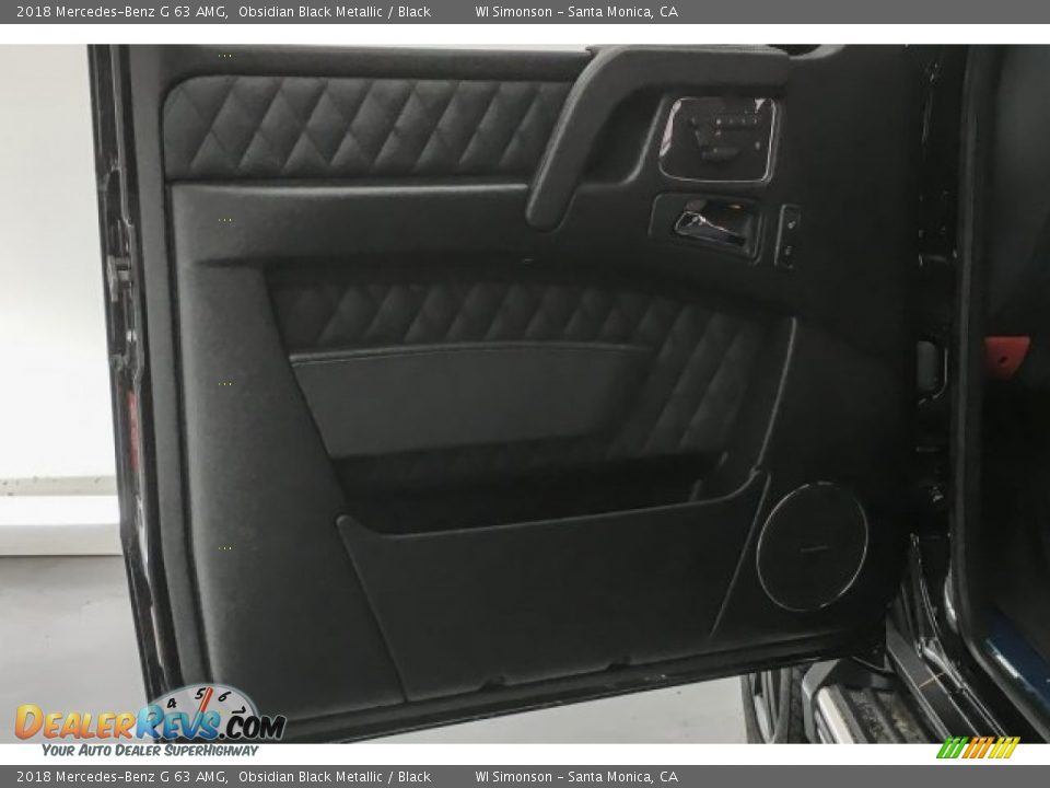 2018 Mercedes-Benz G 63 AMG Obsidian Black Metallic / Black Photo #23