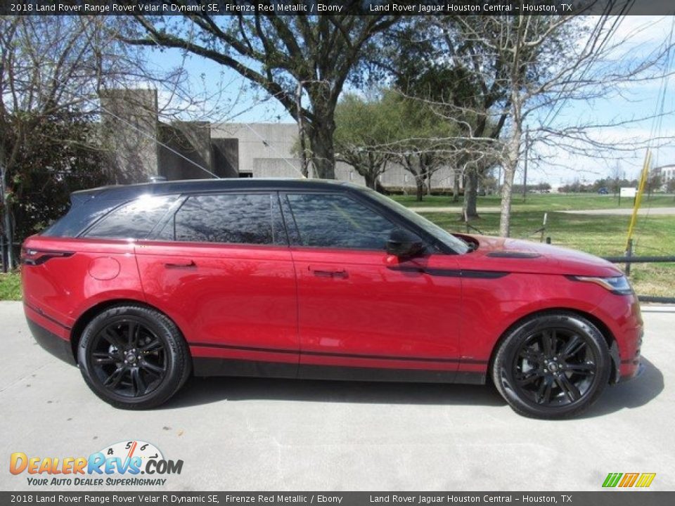 2018 Land Rover Range Rover Velar R Dynamic SE Firenze Red Metallic / Ebony Photo #6