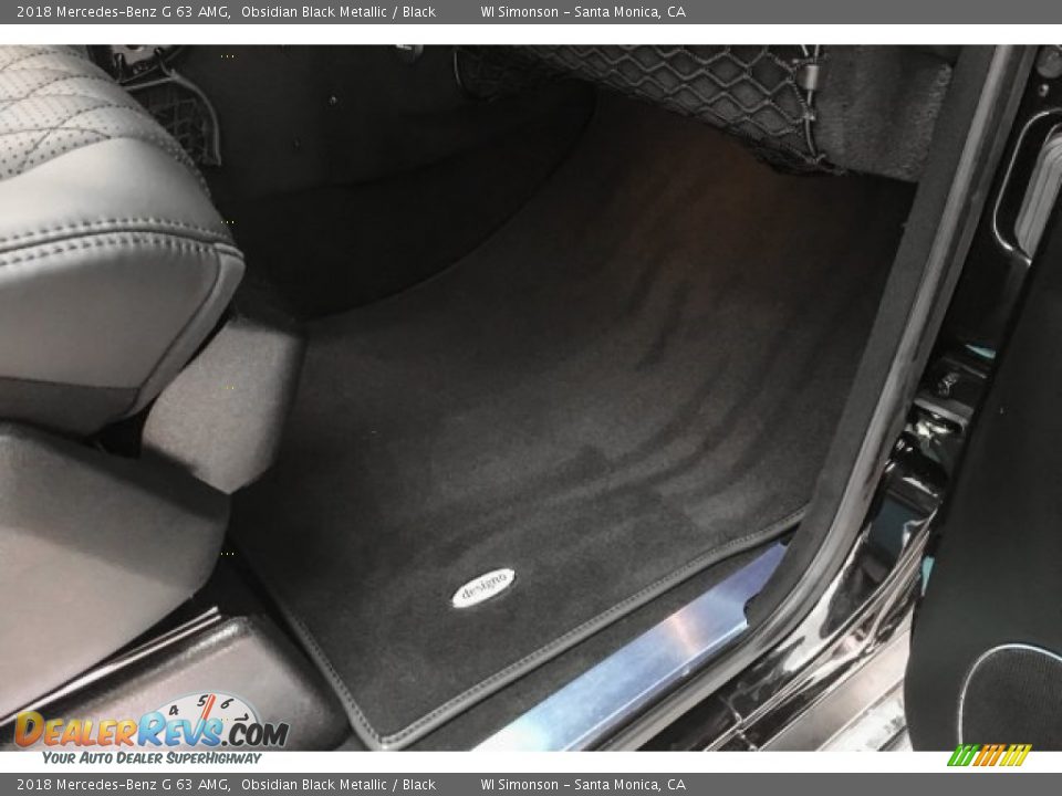 2018 Mercedes-Benz G 63 AMG Obsidian Black Metallic / Black Photo #28