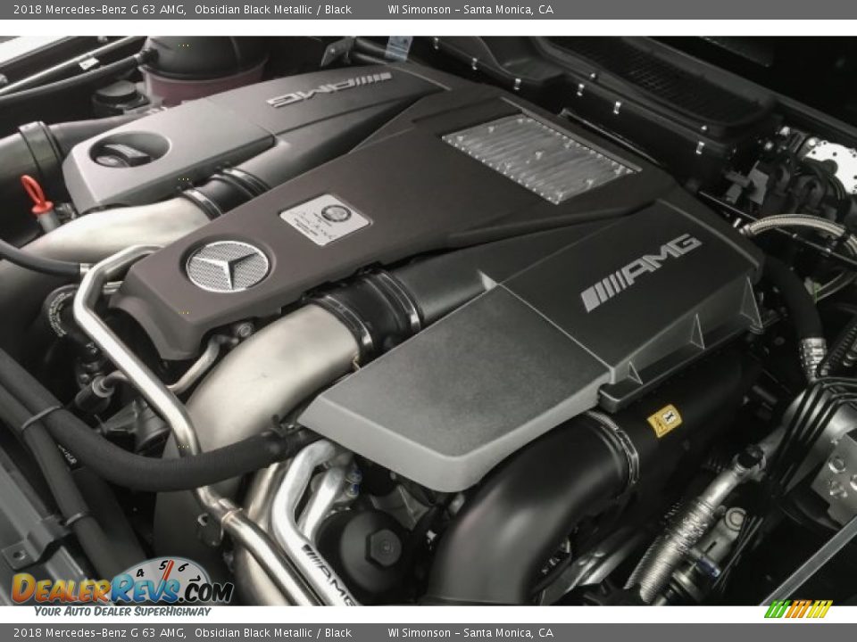 2018 Mercedes-Benz G 63 AMG Obsidian Black Metallic / Black Photo #30